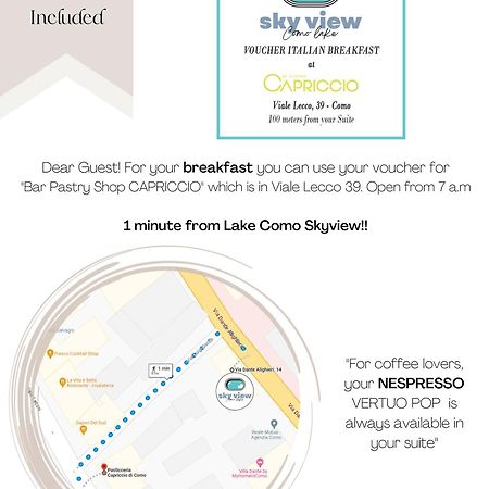 Lake Como Skyview Buitenkant foto